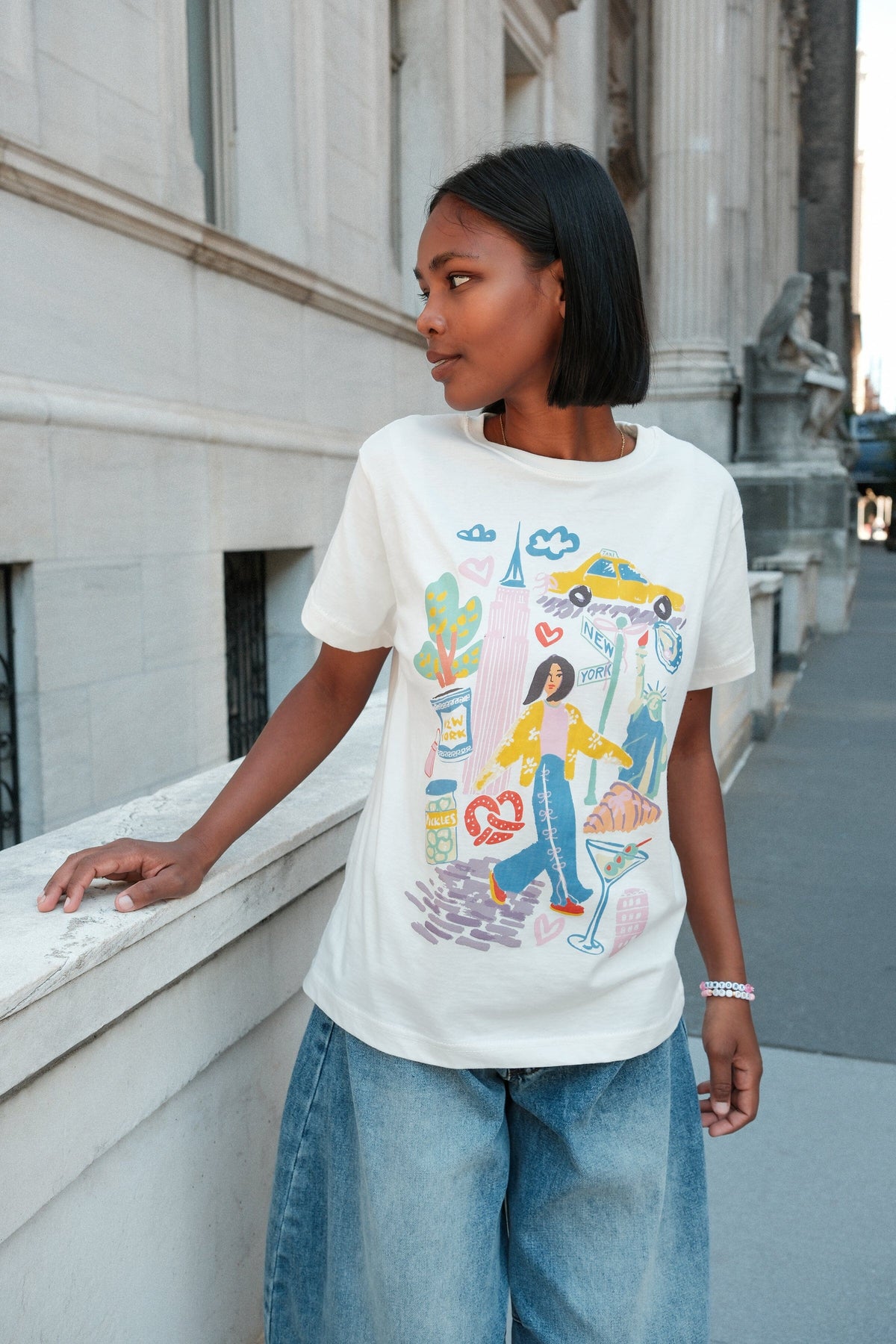 New York Sketchbook Graphic T-Shirt t-shirt mure + grand 