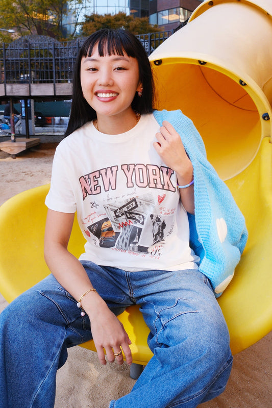 New York Yearbook Graphic T-shirt t-shirt mure + grand 
