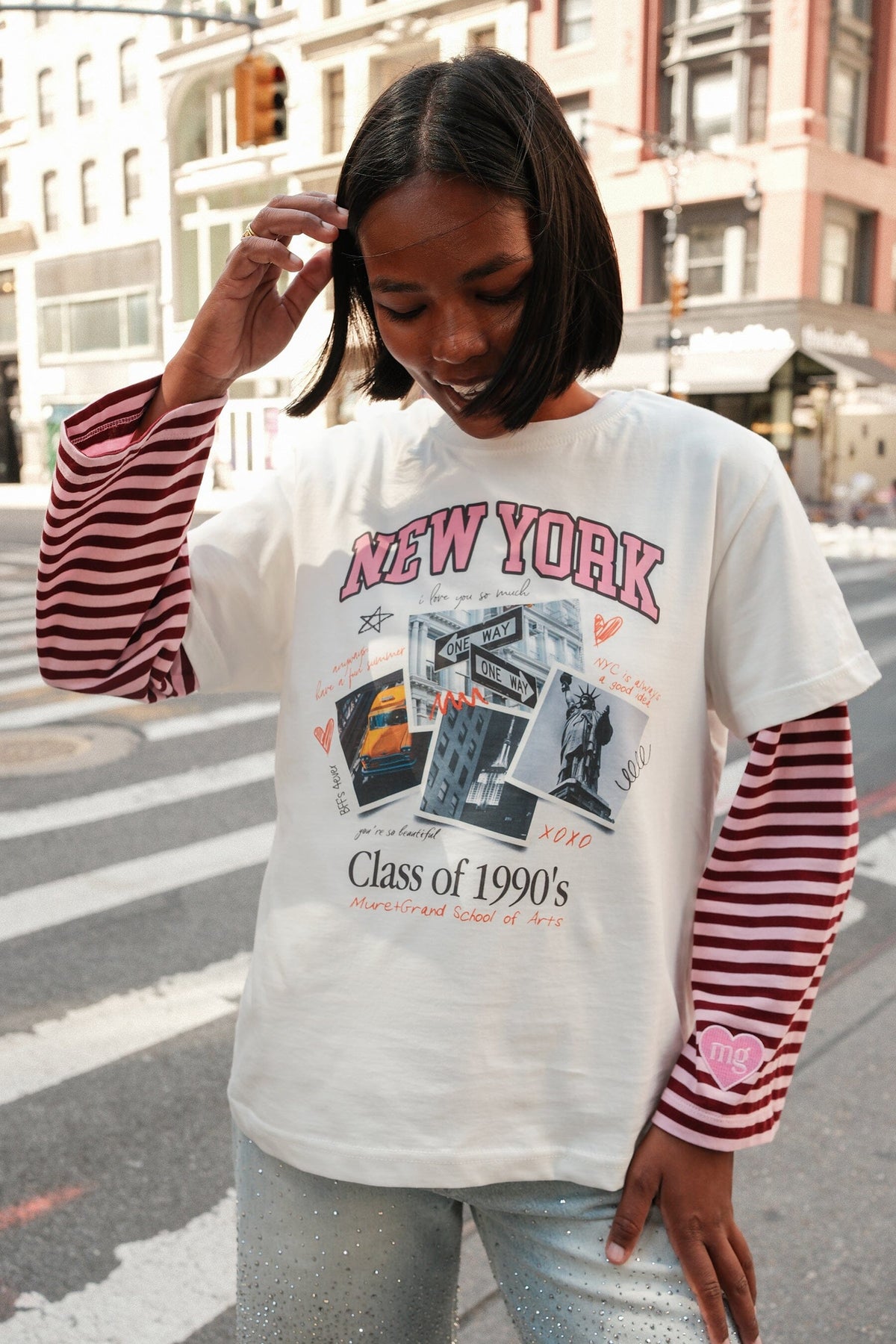 New York Yearbook Graphic T-shirtMure + Grand