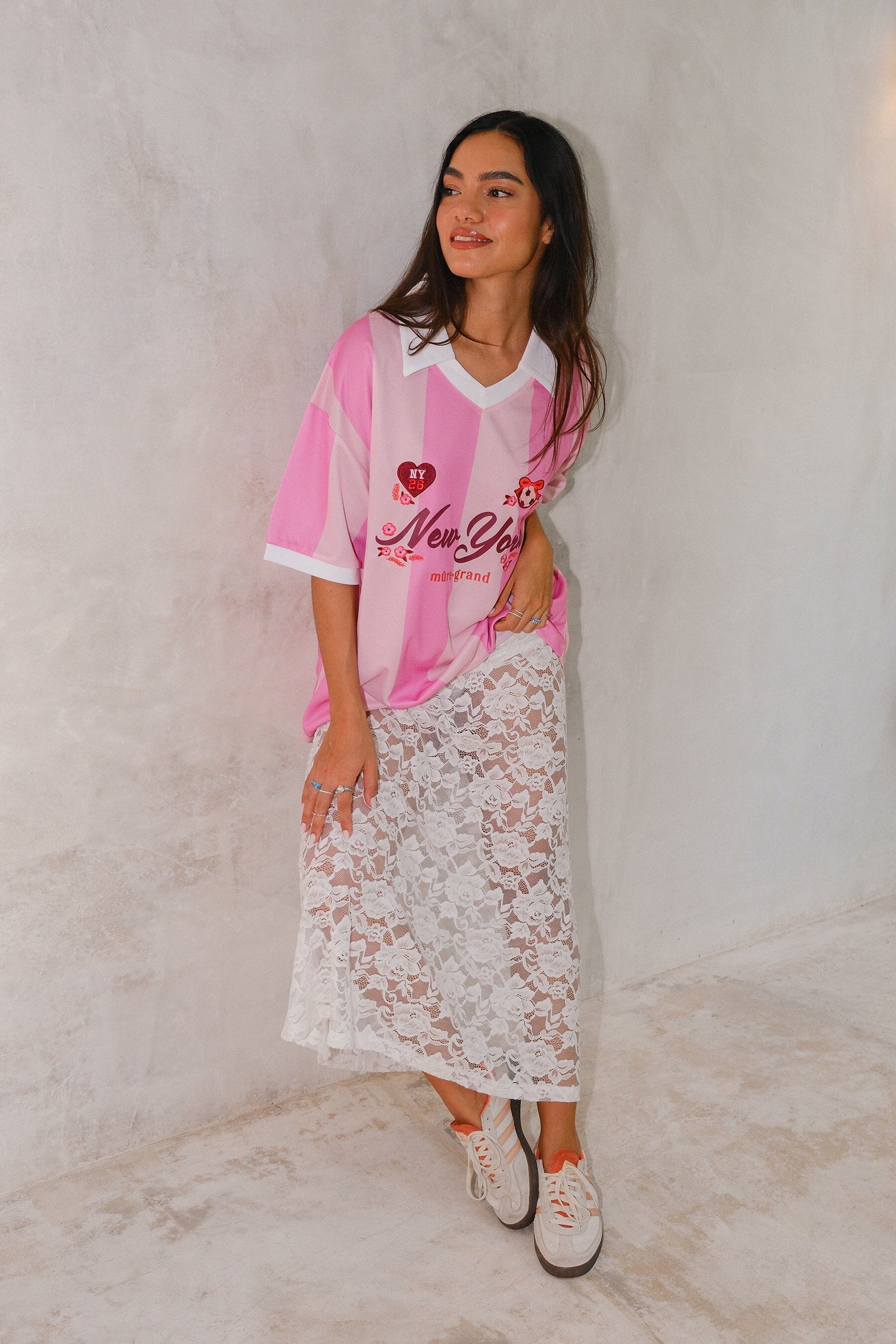 Nomi Lace Maxi Skirt Clothing mure + grand 