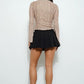 Nora Leopard Print Long Sleeve Top Clothing Pretty Garbage 