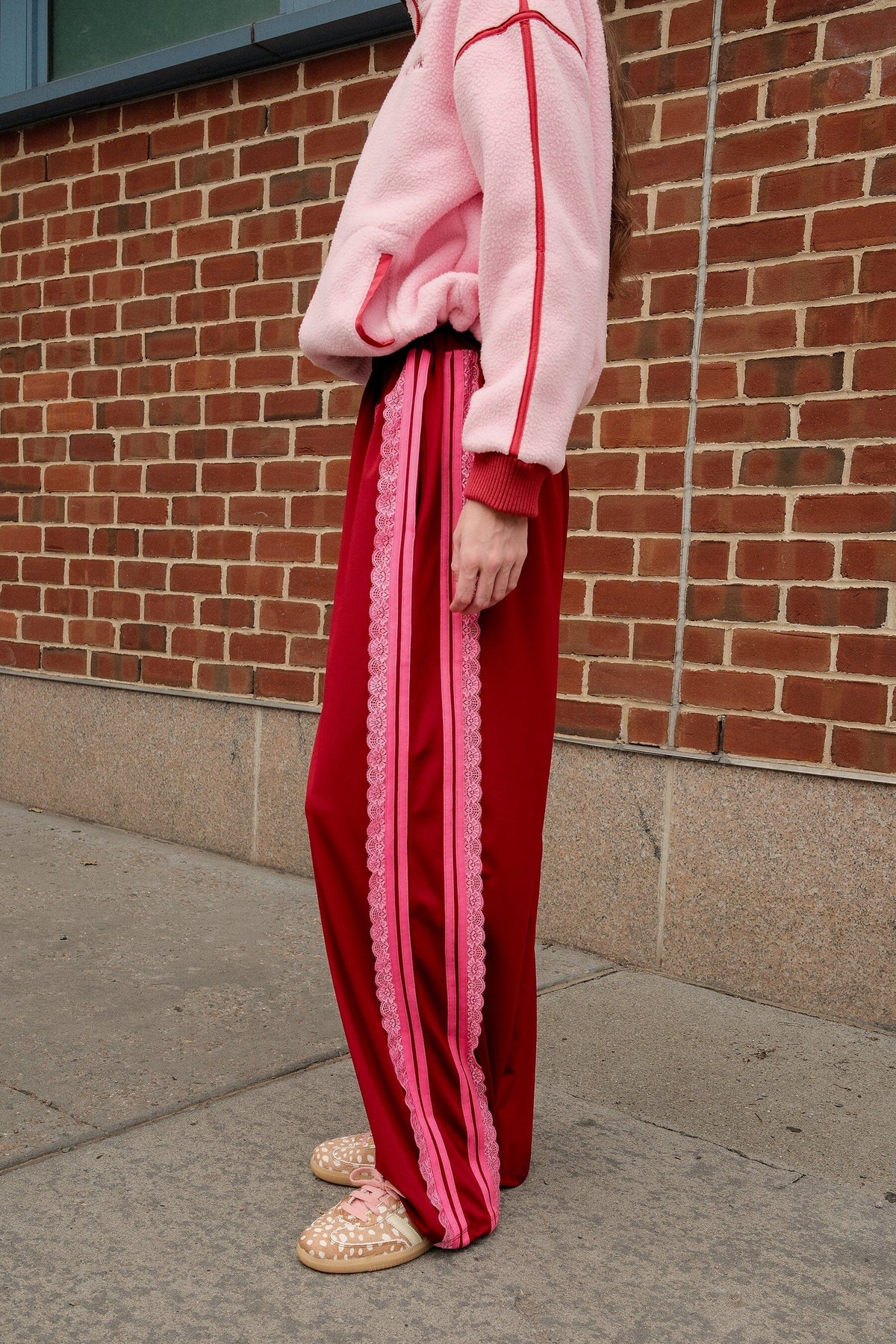 NYC Cherry Track Pants Clothing mure + grand 