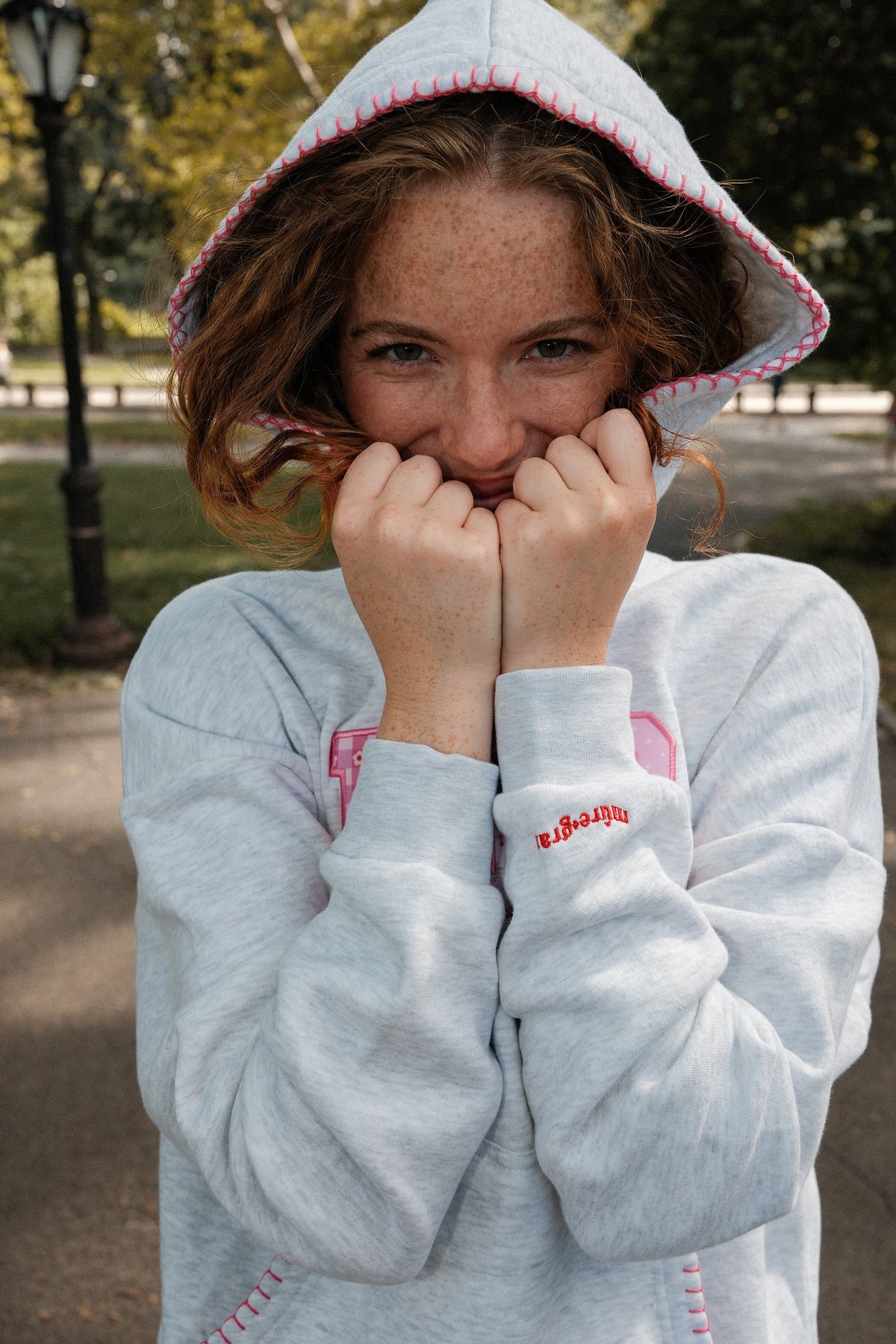 NYC Patchwork Hoodie Hoodie mure + grand 