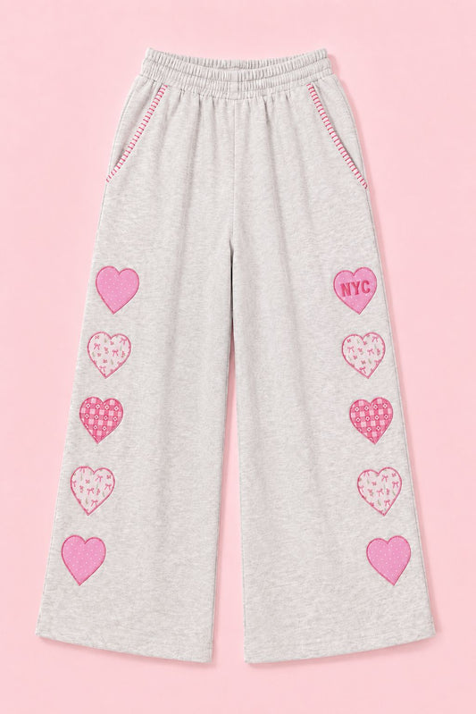 NYC Patchwork Sweatpants Clothing mure + grand 