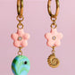 Ocean Bloom Charm Dangle Earrings Earrings mure + grand 