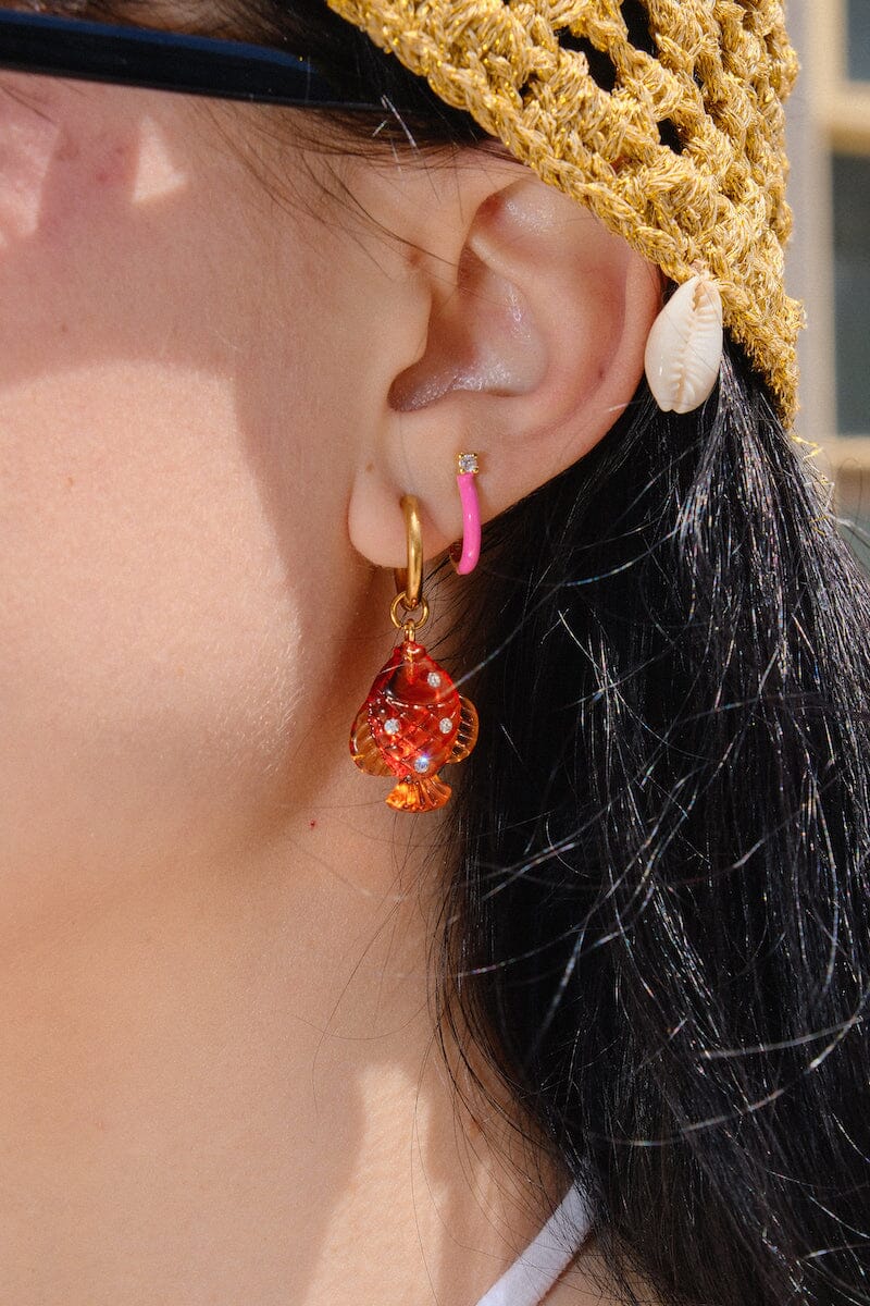 Ocean Gift Charm Dangle EarringsMure + Grand