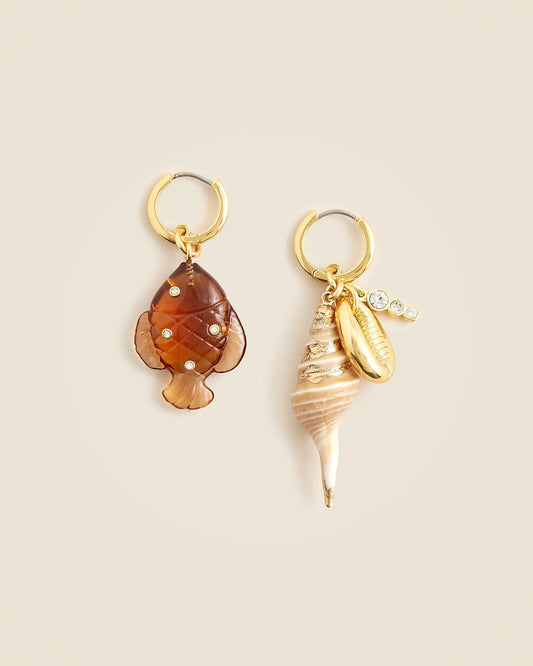 Ocean Gift Charm Dangle Earrings Earrings mure + grand 