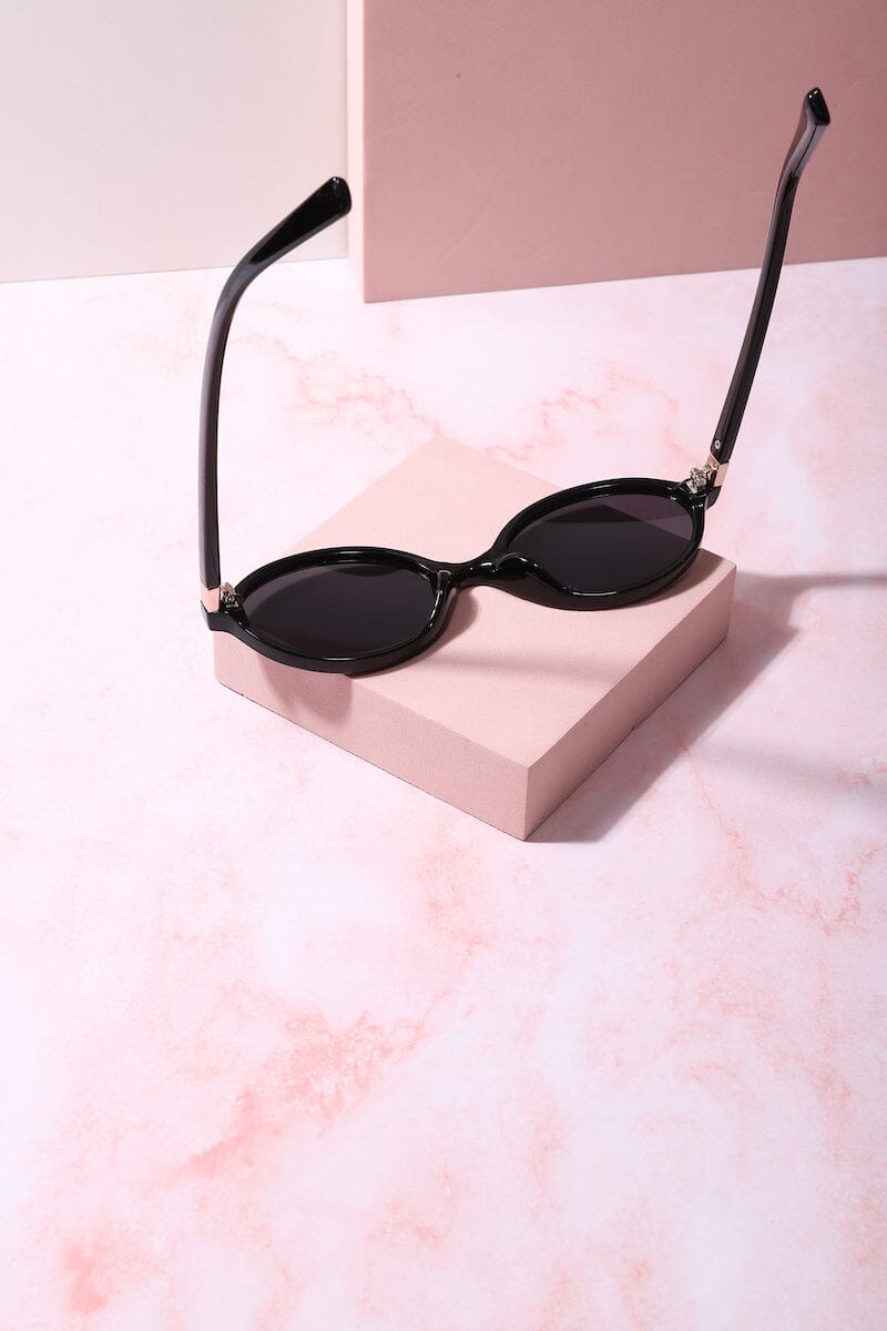 Ok Slay Round Frame Sunnies Sunglasses mure + grand 