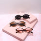Ok Slay Round Frame Sunnies Sunglasses mure + grand 