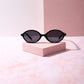 Ok Slay Round Frame Sunnies Sunglasses mure + grand Black/Black 