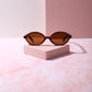 Ok Slay Round Frame Sunnies Sunglasses mure + grand Tortoise/Tea 