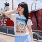 Olive Verdi Graphic T-shirt t-shirt mure + grand 