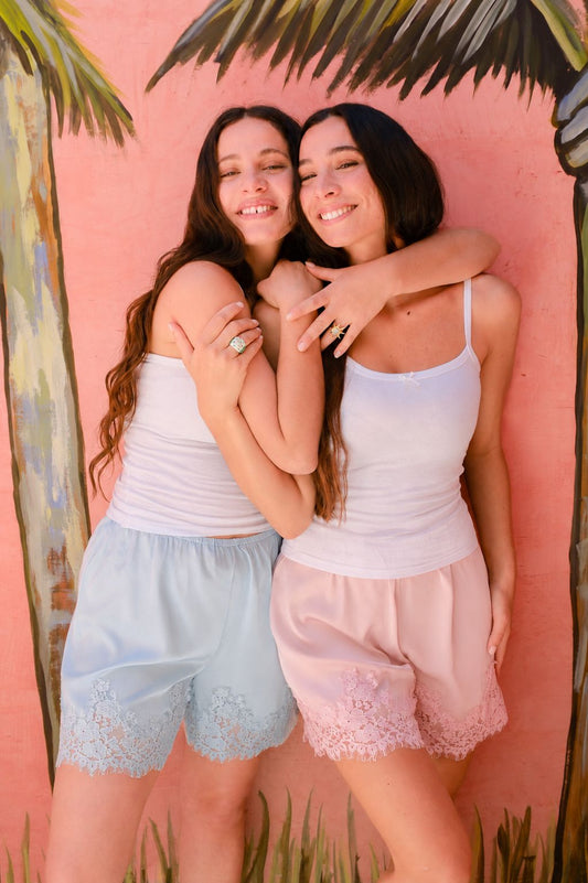 Olivia Lace Shorts Clothing mure + grand 