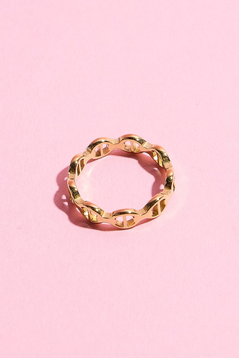 Oval Accented Stacking Ring Rings mure + grand 