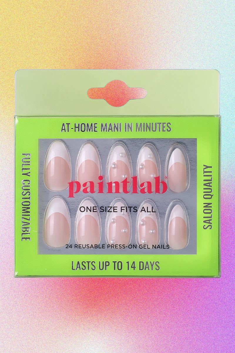 Paintlab Mother of Pearl Press on Nails Beauty paintlab 
