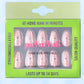 Paintlab Pink Coquette Press-On Nails Beauty paintlab 