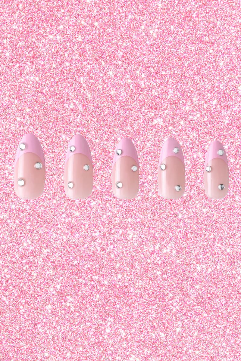 Paintlab Pink Velvet Press On Nails Beauty paintlab 