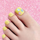 Paintlab Pinkie Sunny Toes Press on Nails Nail paintlab 