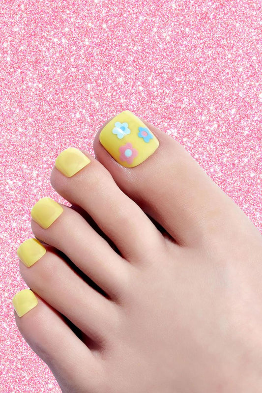 Paintlab Pinkie Sunny Toes Press on Nails Nail paintlab 