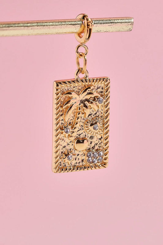 Palm Tree Charm With Spring Clip Mure + Grand 