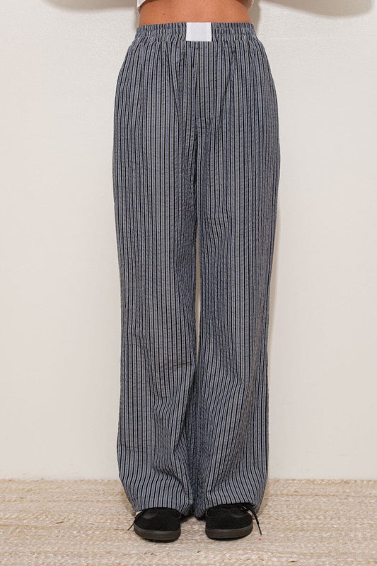 Paola Striped Pajama Pants Clothing Pretty Garbage 