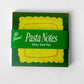 Pasta Sticky Note Pad Note Pad Mel Andrel 