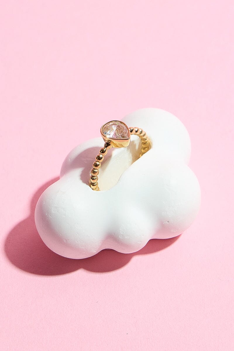 Pear-Shaped Perfection Midi RingMure + Grand