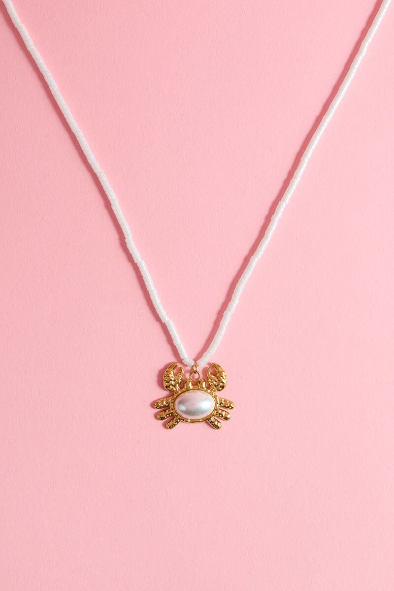 Pearl Crab Necklaces Necklaces mure + grand 