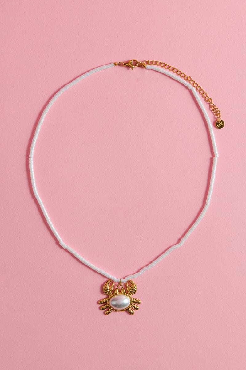 Pearl Crab Necklaces Necklaces mure + grand 