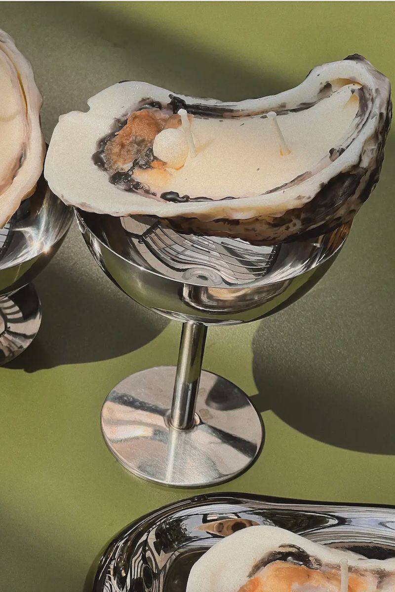 Pearl Oyster Candle Candle Nata Concept Store 