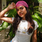 Pearl Tear Drop Crochet Summer Headpiece Hats mure + grand 