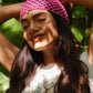 Pearl Tear Drop Crochet Summer Headpiece Hats mure + grand 