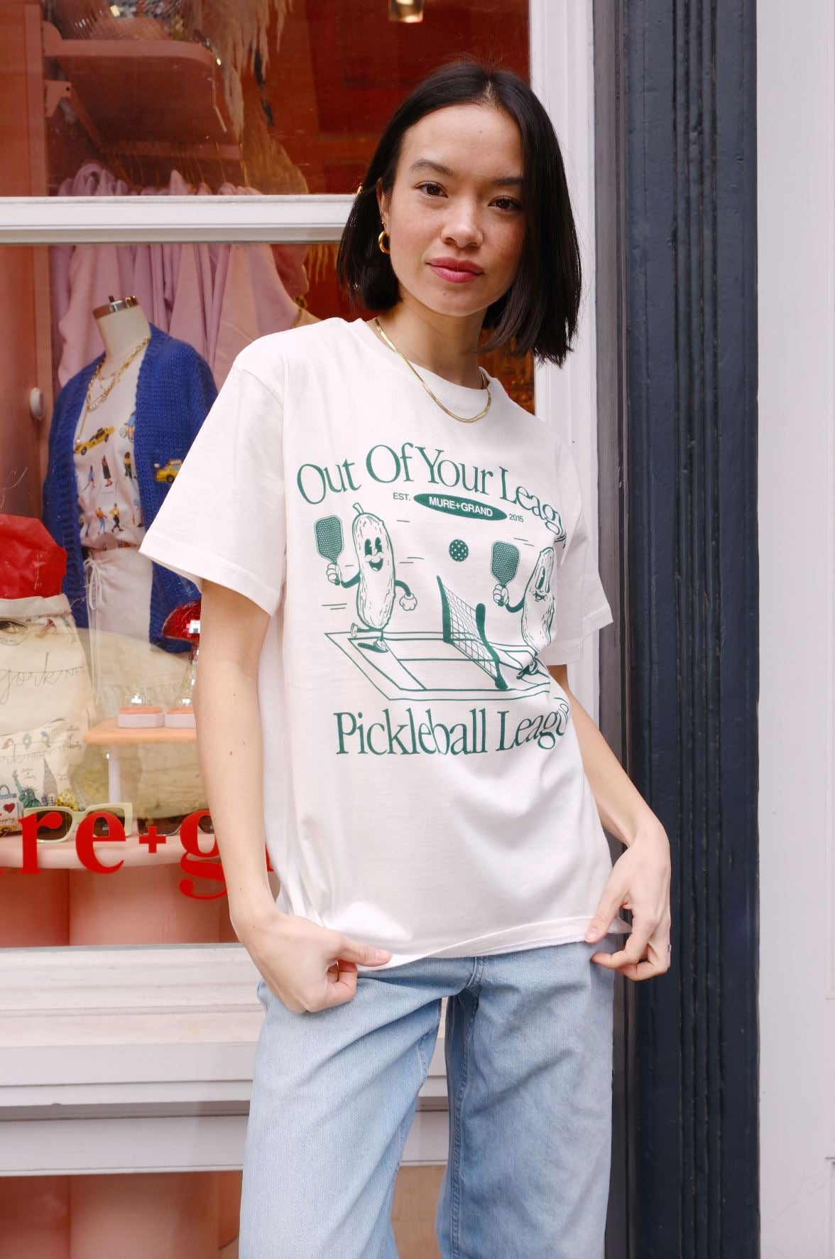 Pickleball League Graphic T-Shirt t-shirt mure + grand 