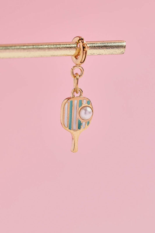 Pickleball Pearl Charm With Spring Clip Mure + Grand 