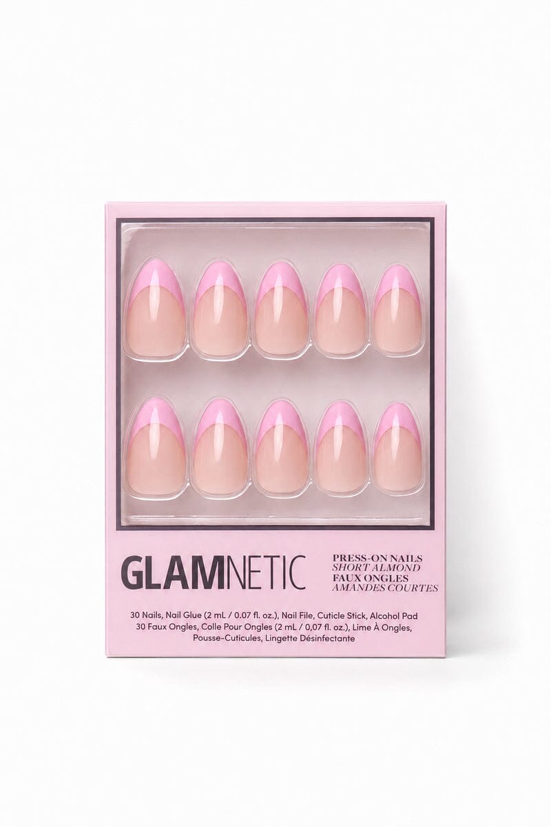 Pink Macaron Press-On Nails Nail Glamnetic 
