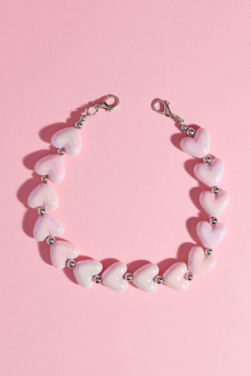 Pinky Heart Hat Charms Hat Charm mure + grand 