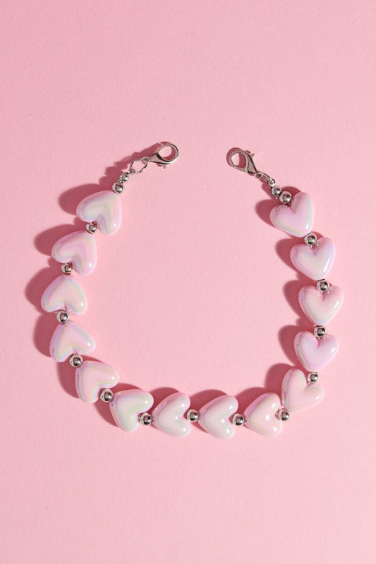Pinky Heart Hat Charms Hat Charm mure + grand 