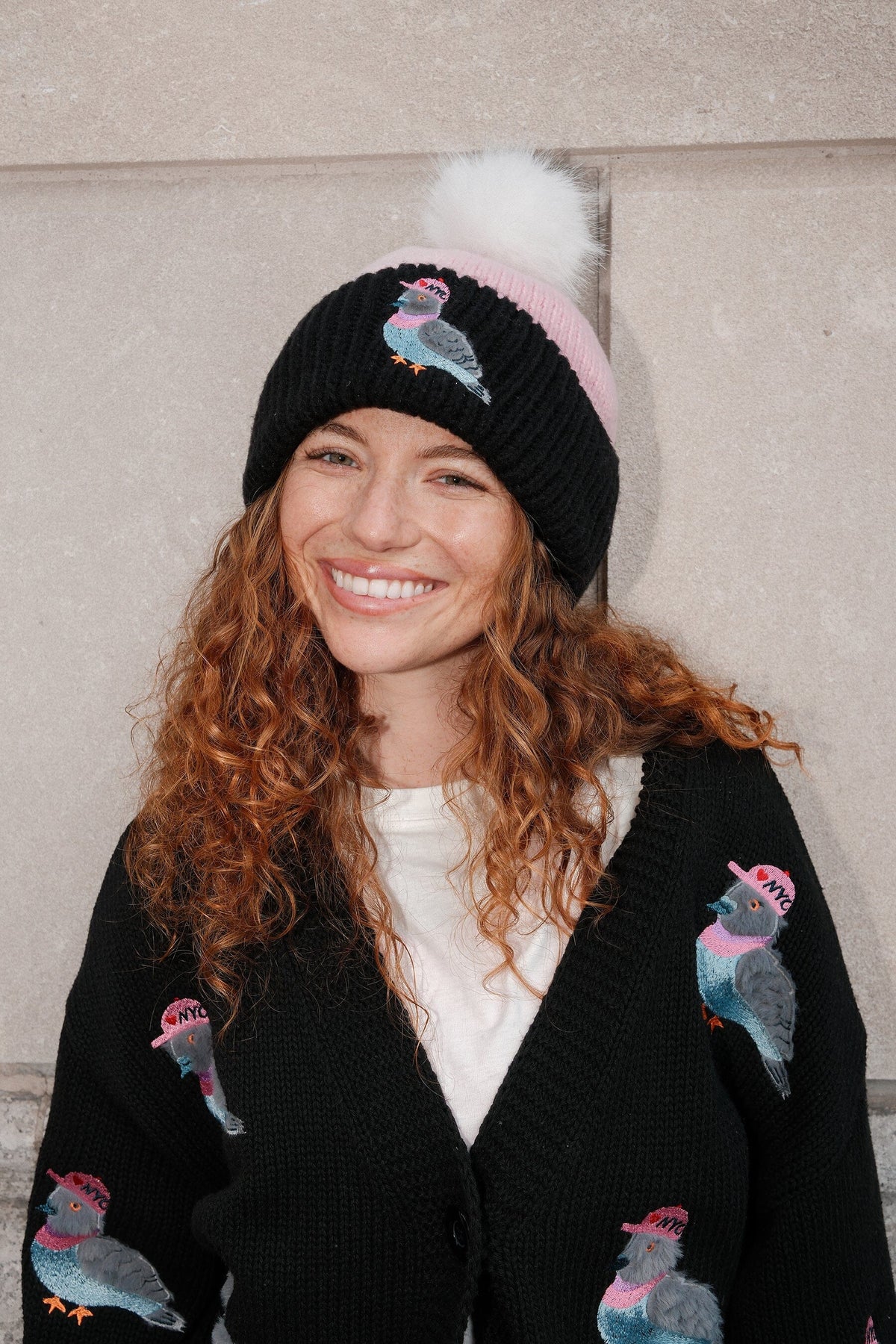 Piper the Pigeon NYC Beanies Hats mure + grand 