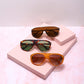 Pretty Please Oversized Frame Sunnies Sunglasses mure + grand 