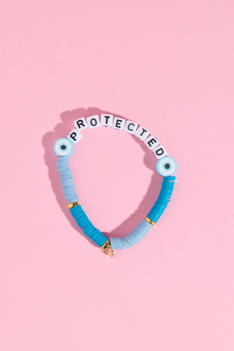 Protected Inspirational Beaded Bracelet Bracelet mure + grand 