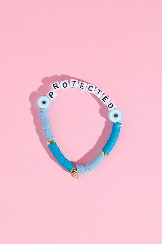 Protected Inspirational Beaded Bracelet Bracelet mure + grand 