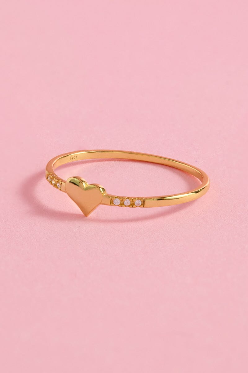 Pure Love Sterling Silver Ring Ring mure + grand 