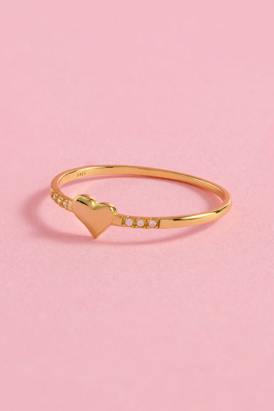 Pure Love Sterling Silver Ring Ring mure + grand 