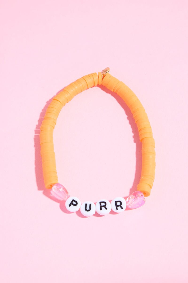 Purr Inspirational Beaded Bracelet Bracelet mure + grand 