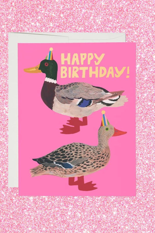 Quacky Birthday Greeting Card Greeting & Note Cards Red Cap Cards 
