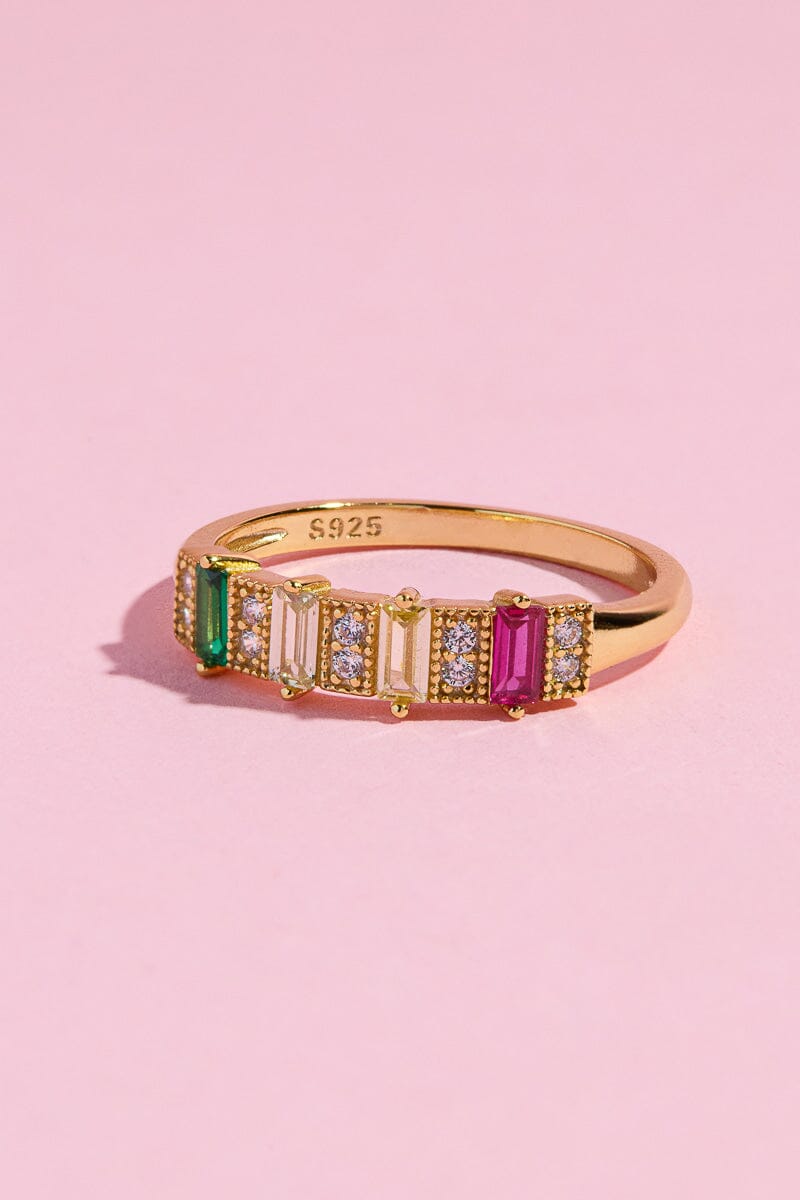 Rainbow in the Desert Sterling Silver RingMure + Grand