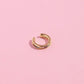 Rainbow Shine Sterling Silver Ear Cuff Earrings mure + grand Gold 