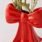 Red Bow Vase Home Decor DOIY Designs 