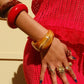 Resin Cuff Bangle Set Bracelet Mure + Grand 