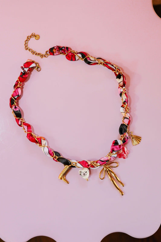 Romantic Foulard Necklace Necklaces mure + grand 